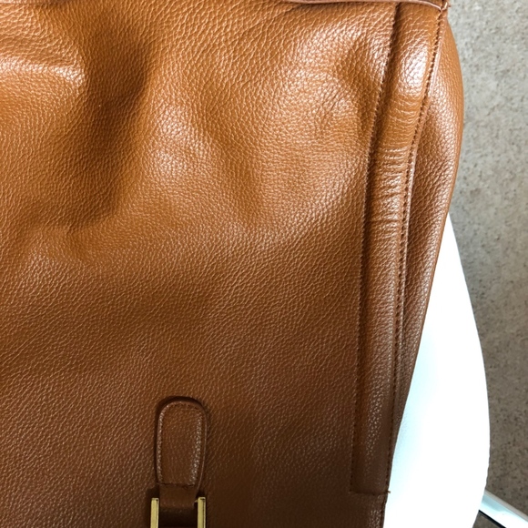 H&M Brown Leather Tote - Picture 4 of 4